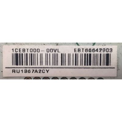 KIT DE TARJETAS PARA TV LG / MAIN EBT66642903 / EAX69532304(1.0) / 66642903 / 1CEBT000-00VL / FUENTE EAY65689411 / EAX69061001(2.2) / 65689411 / T-CON 6871L-6309A / 6870C-0852B / 6309A / PANEL AC650AQL CPA1_RS / MODELO OLED65C1PUB.DUSQLJR - Imagen 7